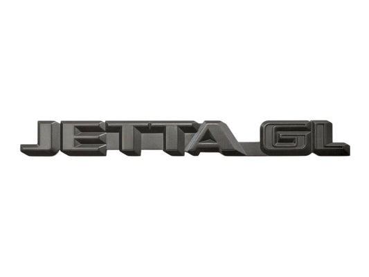 Trunk Emblem Rear Badge Logo 85-92 VW Jetta GL MK2 ~ Genuine ~ 165 853 687 B