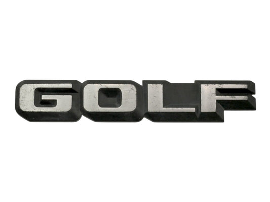Rear Hatch Emblem Badge Logo 85-87 VW Golf MK2 - Genuine OEM - 191 853 687 F