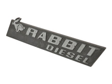 Rabbit Diesel Badge Rear Emblem 75-84 VW Rabbit MK1 - OEM - 171 853 687 AF