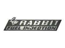 Rabbit Fuel Injection Badge Rear Emblem 75-84 VW Rabbit MK1 OEM ~ 171 853 687 AB