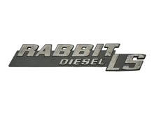 Rabbit LS Diesel Hatch Emblem Badge 75-84 VW Rabbit MK1 - OEM - 175 853 687 M