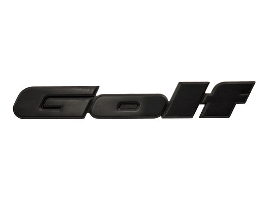 Rear Hatch Emblem Badge Logo 89-92 VW Golf MK2 - Genuine OEM - 191 853 687 J