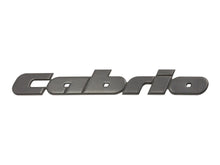 Black Rear Emblem Badge Logo 95-99 VW Cabrio III MK3 - Genuine - 1E0 853 687 A