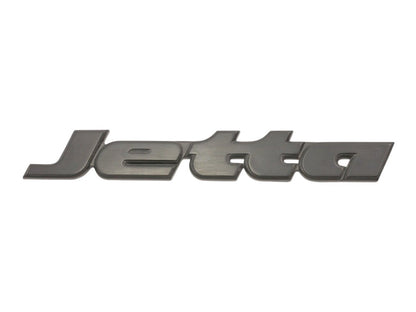 Black Rear Trunk Badge Emblem 93-99 VW Jetta MK3 MKIII - OEM - 1HM 853 687 AC