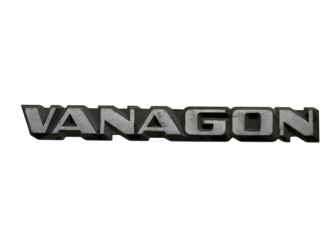 Rear Emblem Badge Logo 85-91 VW Vanagon T3 ~ Genuine OEM ~ 253 853 689 C