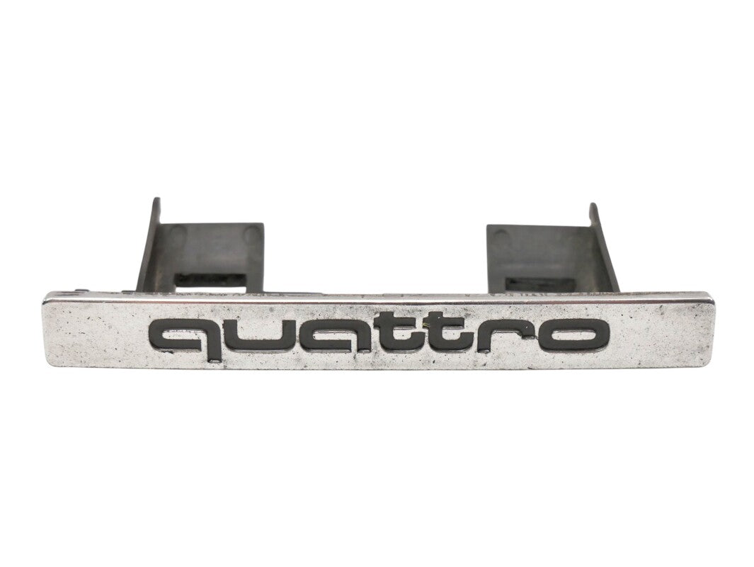 Quattro Grill Grille Emblem Badge Logo 96-02 Audi A4 B5 - OEM - 8D0 853 736 D