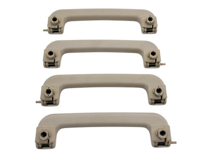 Upper Ceiling Headliner Grab Handle Set 98-99 Audi A6 C5 OEM - 4B0 857 607 / 608