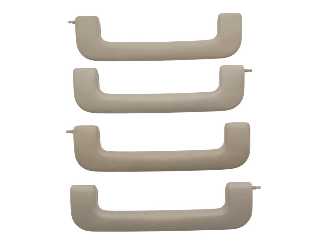 Upper Ceiling Headliner Grab Handle Set 98-99 Audi A6 C5 OEM - 4B0 857 607 / 608