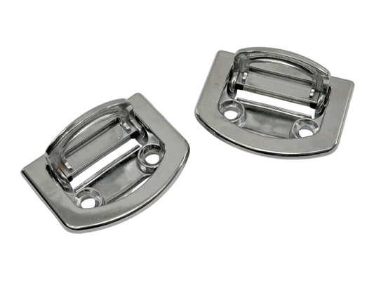 Chrome Trunk Hatch Anchor Hook Set 05-10 VW Jetta Rabbit GTI MK5 - 1K0 864 203