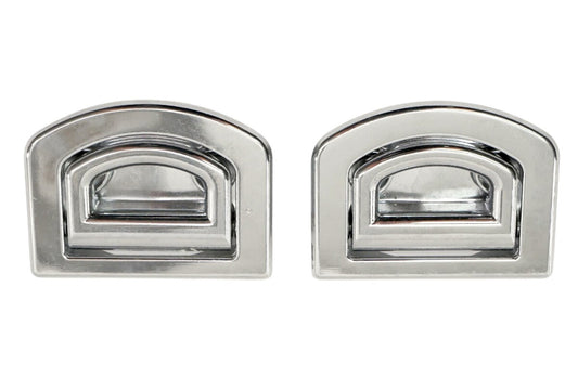 Chrome Trunk Hatch Anchor Hook Set 05-10 VW Jetta Rabbit GTI MK5 - 1K0 864 203