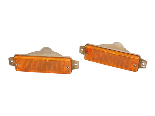 Front Bumper Turn Signal Lights VW Rabbit Cabriolet MK1 Fox . OEM . 171 953 155