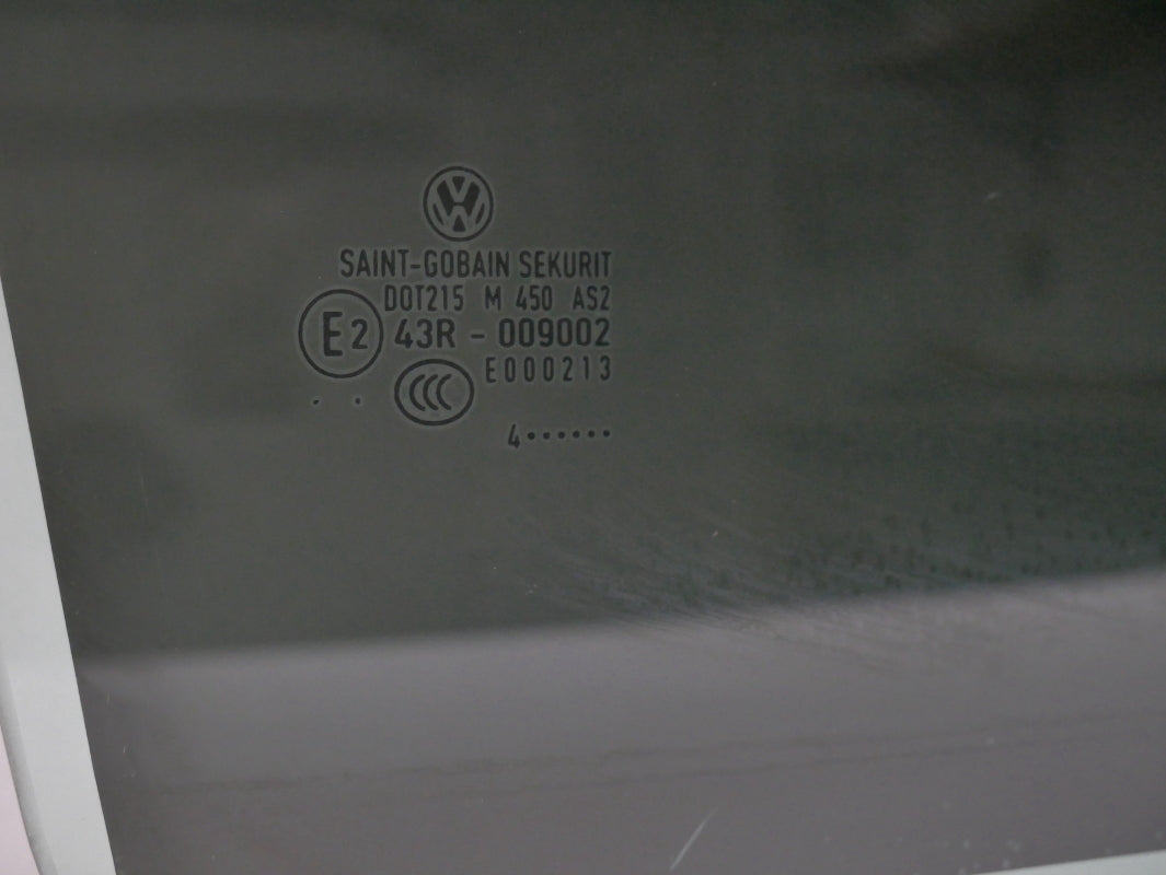RH Front Exterior Side Window Glass 99-05 VW Golf GTI R32 MK4 2 Door - Genuine -