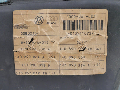 RH Front Leather Door Panel 99-05 VW Golf GTI Mk4 2DR Black - Genuine OEM