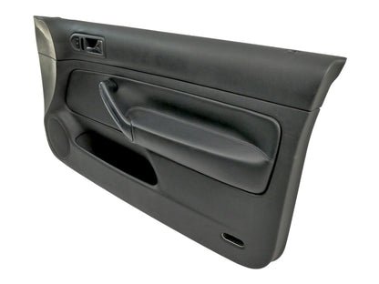 RH Front Leather Door Panel 99-05 VW Golf GTI Mk4 2DR Black - Genuine OEM