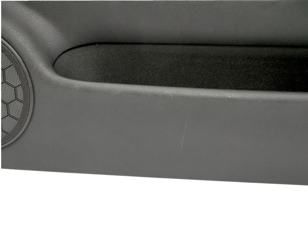 RH Front Leather Door Panel 99-05 VW Golf GTI Mk4 2DR Black - Genuine OEM