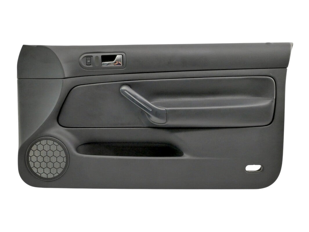 RH Front Leather Door Panel 99-05 VW Golf GTI Mk4 2DR Black - Genuine OEM
