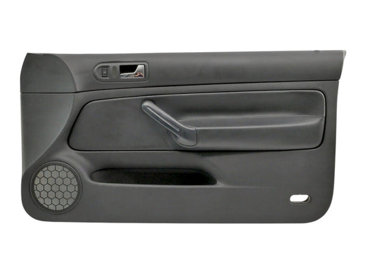RH Front Leather Door Panel 99-05 VW Golf GTI Mk4 2DR Black - Genuine OEM