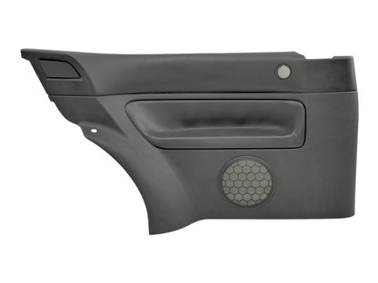 Rear Black Leather Door Side Panel Set 99-05 VW Golf GTI Mk4 2DR - Genuine OEM