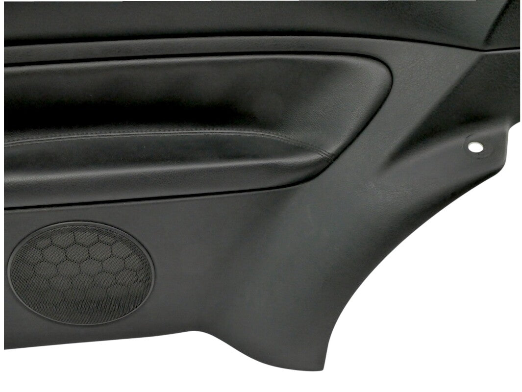 Rear Black Leather Door Side Panel Set 99-05 VW Golf GTI Mk4 2DR - Genuine OEM