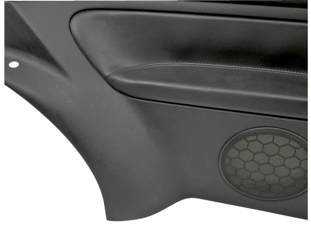 Rear Black Leather Door Side Panel Set 99-05 VW Golf GTI Mk4 2DR - Genuine OEM