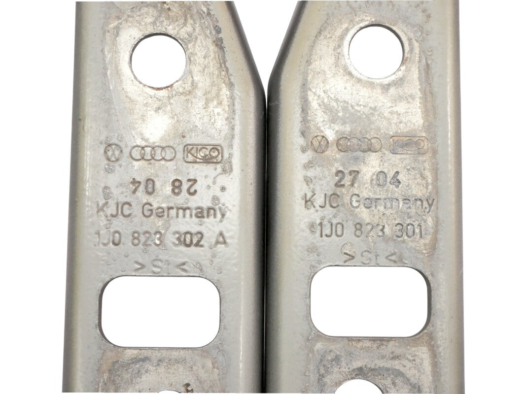 Hood Hinges Pair 99-05 VW Jetta Golf GTI MK4 - LD7W Gray - 1J0 823 301 & 302 A