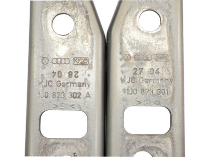Hood Hinges Pair 99-05 VW Jetta Golf GTI MK4 - LD7W Gray - 1J0 823 301 & 302 A