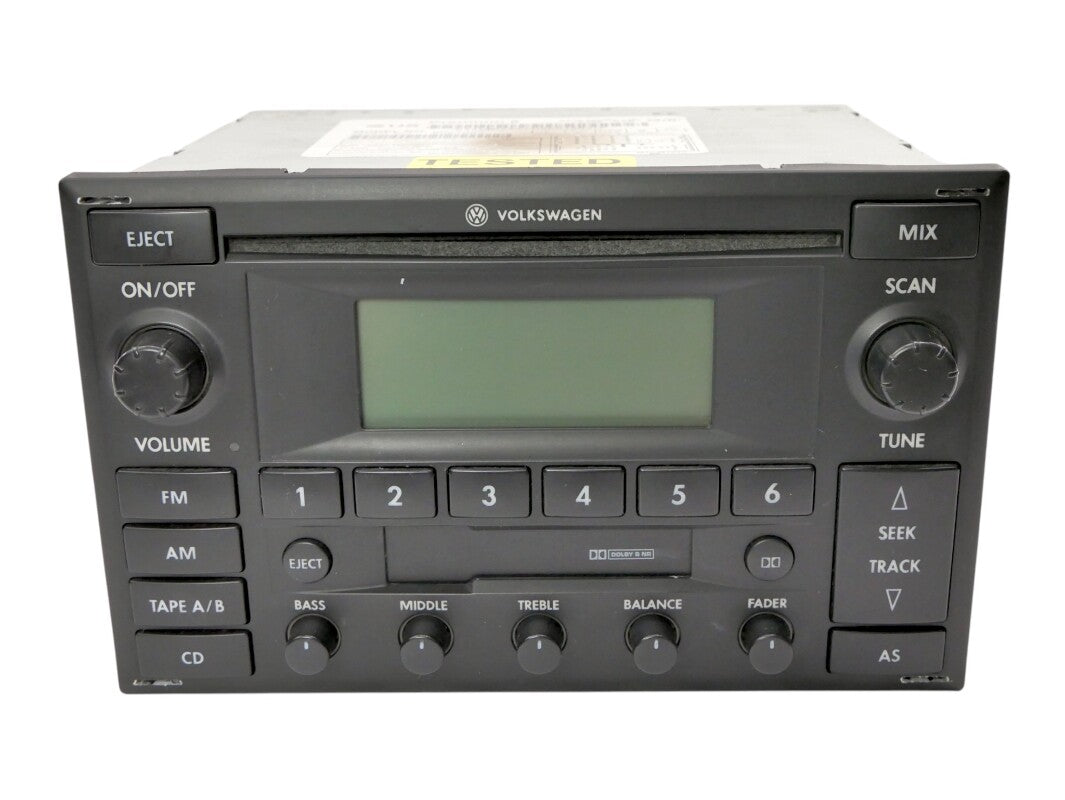 Stock Head Unit Radio Premium 6 VW Jetta Golf Mk4 Passat B5.5 ~ 1JM 035 157 N ~