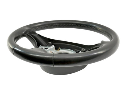 Black Leather 3 Spoke Sport Steering Wheel 99-05 VW Jetta GTI MK4 ~ Genuine OEM