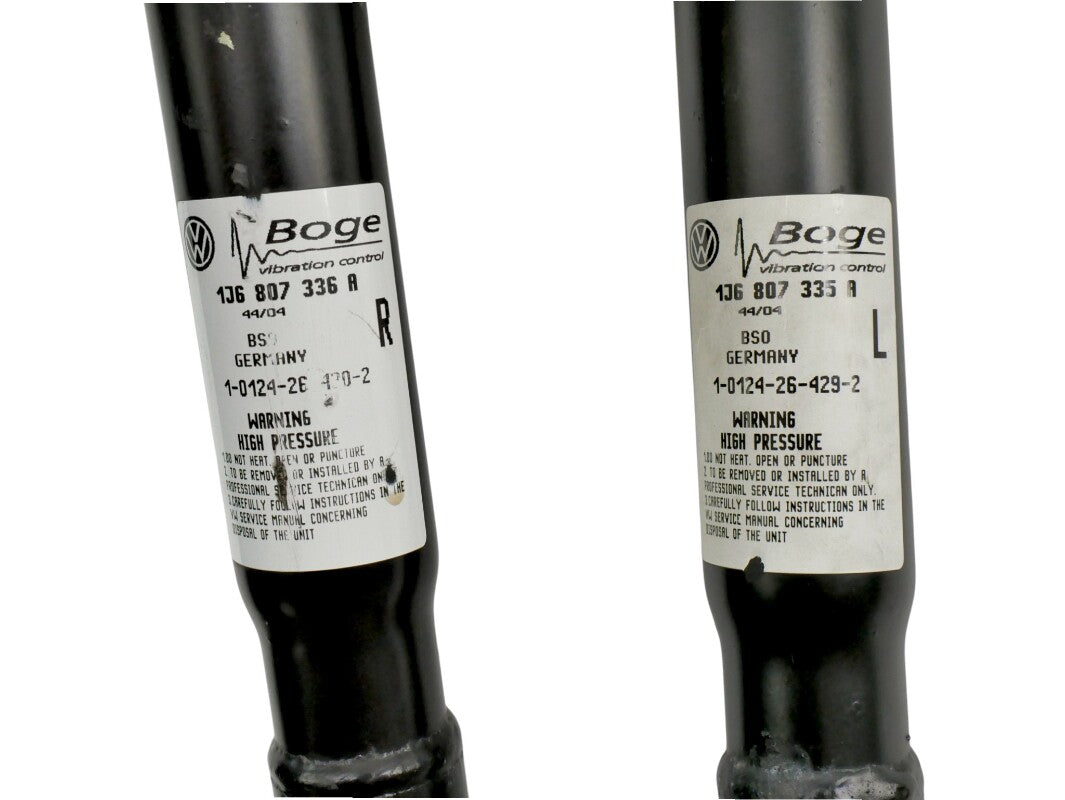 Rear Bumper Mount Impact Shocks Set 99-05 VW Golf GTI MK4 - 1J6 807 336 / 335 A