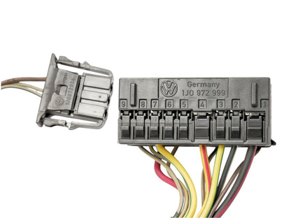 Headlight Switch Plug Pigtail Connector VW Jetta Golf MK4 Beetle ~ 1J0 972 999 ~