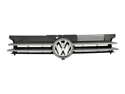 Grill Grille & Emblem 99-05 VW Golf GTI MK4 - LD7W Gray - OEM - 1J0 853 655 G