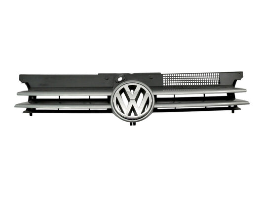 Grill Grille & Emblem 99-05 VW Golf GTI MK4 - LD7W Gray - OEM - 1J0 853 655 G