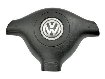 3 Spoke Sport Steering Wheel Airbag VW Jetta GTI MK4 - Genuine - 3B0 880 201 BK