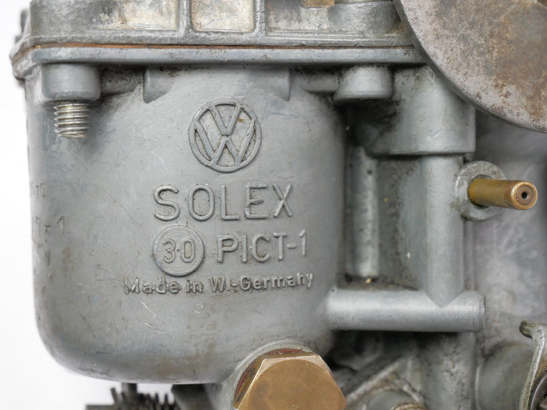 Solex Carburetor Carb 30 PICT-1 66-67 VW Beetle Bus Aircooled OEM 113 129 027 F