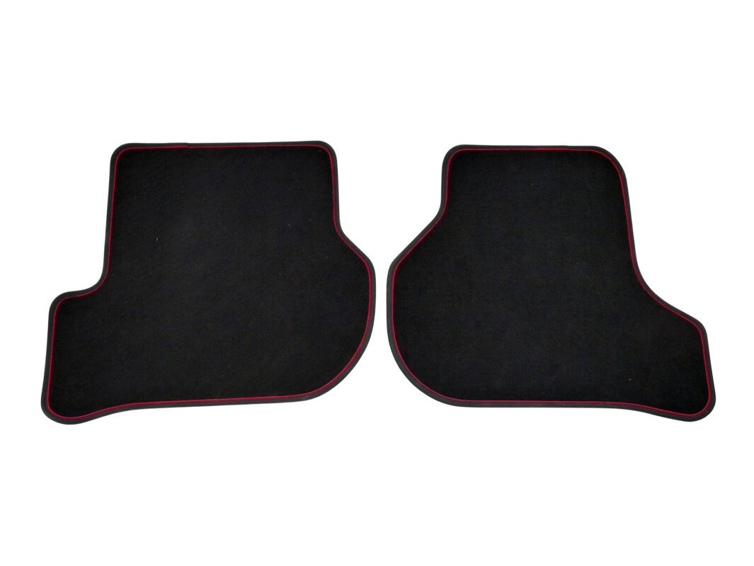 Red Stripe Floor Mat Carpet Set VW Golf GTI MK5 MK6 - Genuine - 1K0 864 452