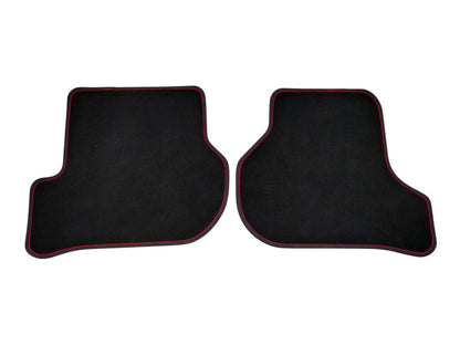 Red Stripe Floor Mat Carpet Set VW Golf GTI MK5 MK6 - Genuine - 1K0 864 452