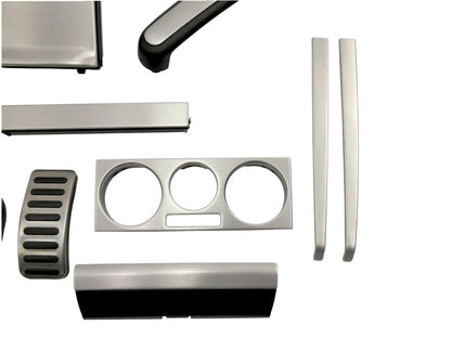 Brushed Aluminum Interior Trim 99-05 VW Jetta Golf GTI MK4 GLI 20th 337 - OEM