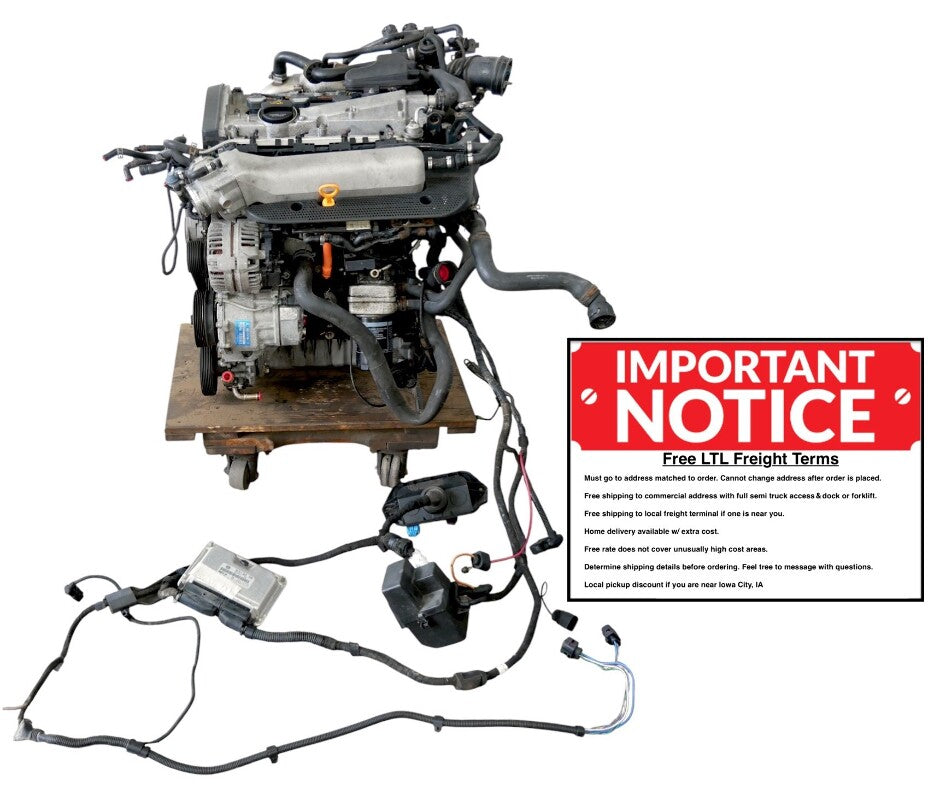 1.8T AWP Engine Motor Swap 02-05 VW Jetta Golf GTI MK4 MK1 Mk2 MK3 Rabbit ECU
