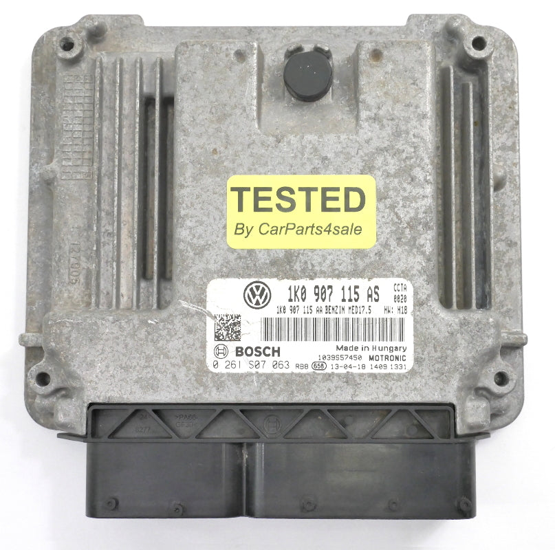 ECU Engine Computer Module 2013 VW GTI MK6 2.0T - Genuine - 1K0 907 115 AS