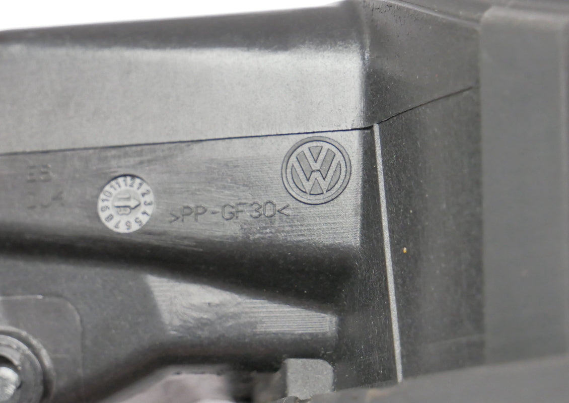 Gas Fuel Door Flap 10-14 VW Golf GTI MK6 LA9W Carbon Steel Grey OEM 5K6 809 857