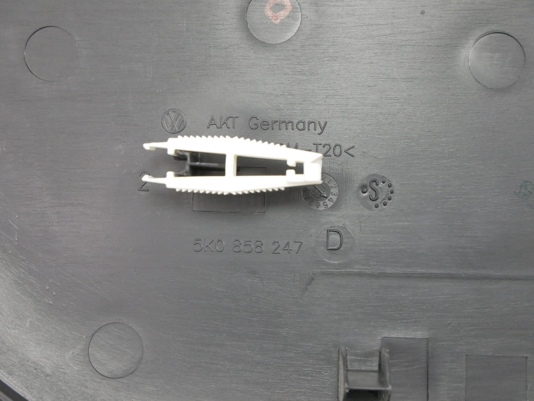 LH Dash End Cap Trim Cover 10-14 VW Golf GTI MK6 - Genuine OEM - 5K0 858 247 D