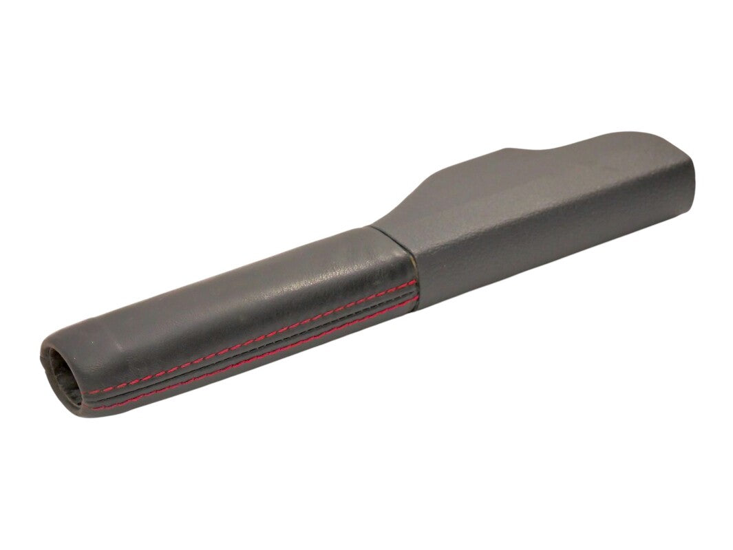 Red Stitch DE Leather EBrake Handle Cover VW Jetta Golf GTI MK5 Mk6 1K0 711 461
