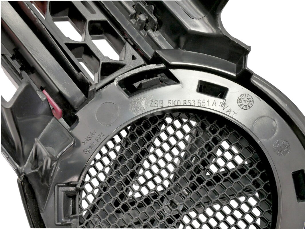 Front Red Grille Grill 10-14 VW GTI MK6 - Genuine OEM - 5K0 853 651 A