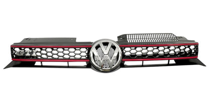 Front Red Grille Grill 10-14 VW GTI MK6 - Genuine OEM - 5K0 853 651 A