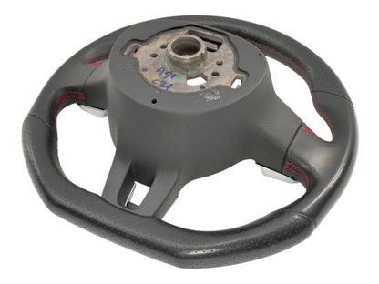 OEM Flat Bottom Leather Sport Steering Wheel 10-14 VW GTI MK6 5K0 419 091 AFASY