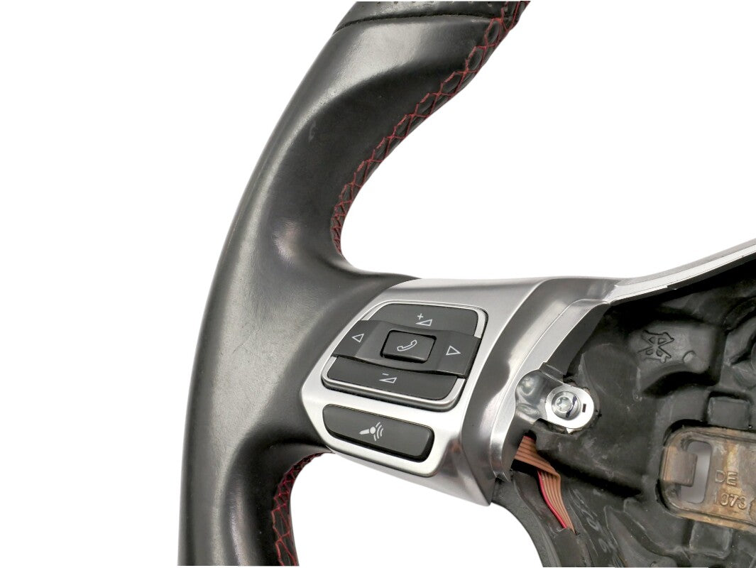 OEM Flat Bottom Leather Sport Steering Wheel 10-14 VW GTI MK6 5K0 419 091 AFASY