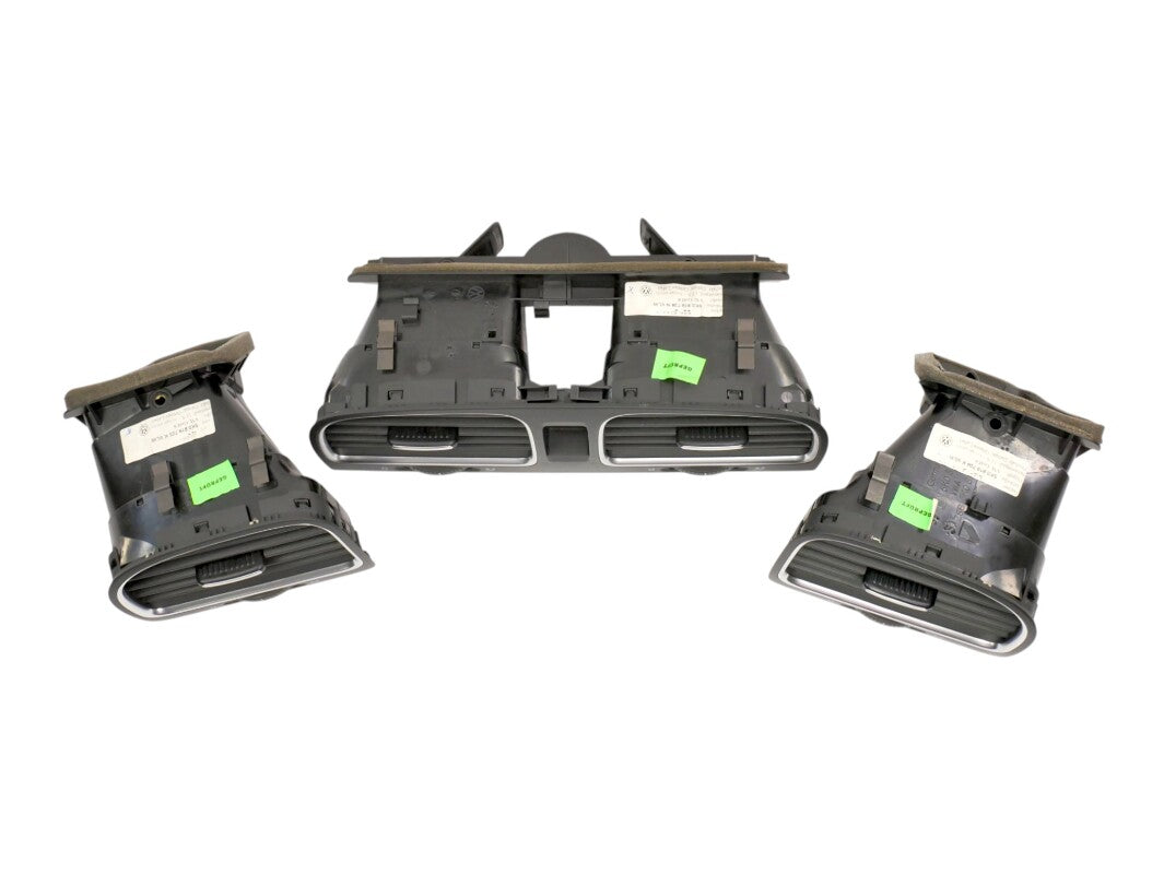 Dash Air Vent Set 10-14 VW Jetta Sportwagen Golf GTI MK6 - OEM - 5K0 819 728 N