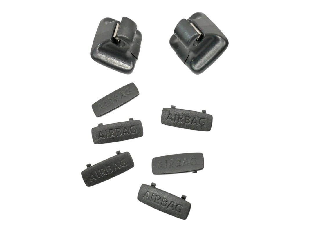 Black Headliner Conversion Kit 10-14 VW Golf GTI MK6 4-Door Sunroof Pillars OEM