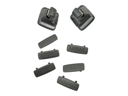 Black Headliner Conversion Kit 10-14 VW Golf GTI MK6 4-Door Sunroof Pillars OEM