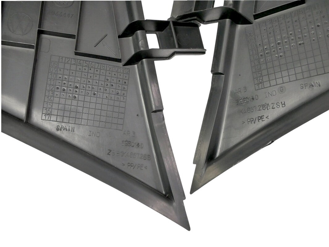Black Headliner Conversion Kit 10-14 VW Golf GTI MK6 4-Door Sunroof Pillars OEM